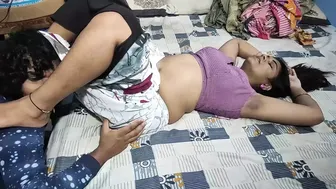 Desi Wife Sucking Boobs And Licking Navel While Rubbing