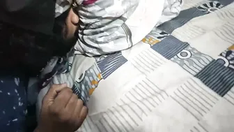 Desi Wife Sucking Boobs And Licking Navel While Rubbing