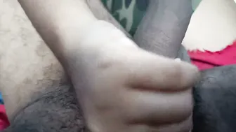 Desi Girl Stroking Stranger Customer During Phone Call