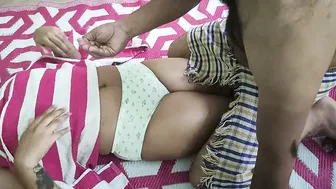 Indian Wife Getting Full Body Massage By Lover Moaning
