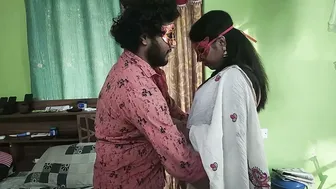 Desi Slut Giving Blowjob Dominating Boyfriend's Thick