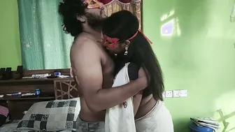 Desi Slut Giving Blowjob Dominating Boyfriend's Thick