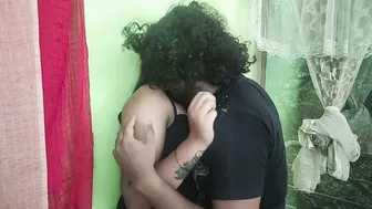 Desi Lovers Kissing Passionately Groping Boobs So Hard