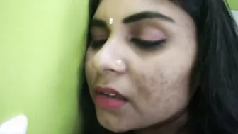 Indian Bhabhi Undressing Saree Revealing Her Big Boobs