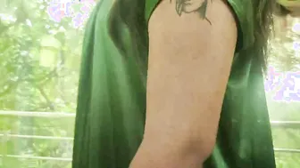 Desi Wife Teasing In See Through Nighty Exposing Body