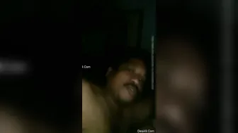 Hot Telugu Couple Having Fun in Bedroom at Night