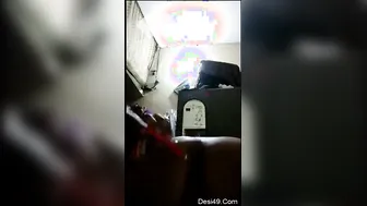 Indian Married Woman Stripping and Exposing Herself