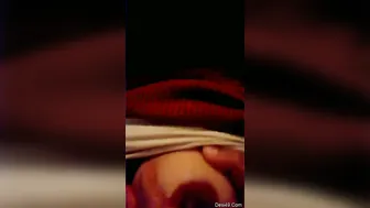 Indian Girl Next Door Flashing Her Perky Boobs Live