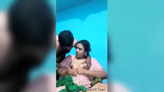 Mallu Wife Moaning As Hubby Sucks Her Nipples Really Hard