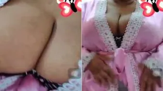 Busty Bhabhi Getting Horny During Late Night Video Chat