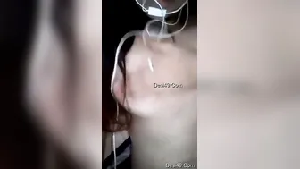 Punjabi GF Rubbing Her Tits And Pussy In Bedroom Video