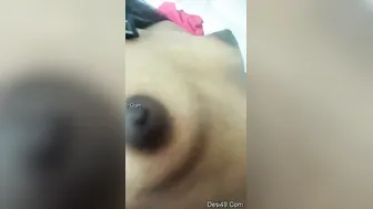 College GF Fingering Herself Moaning Touching Her Clit