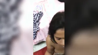 Boyfriend Cumming All Over His GFs Pretty Face Closeup