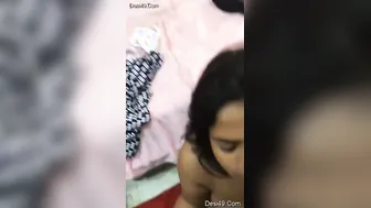 Boyfriend Cumming All Over His GFs Pretty Face Closeup
