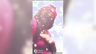 Cute GF Playing With Her Perky Boobs Teasing On Video