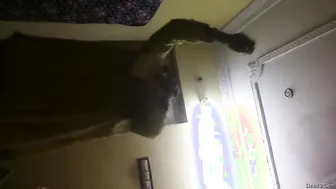 Gorgeous Wife Getting Dressed After Getting Fucked By Husband