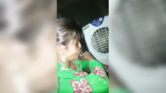 Village GF Showing Her Perky Tits To Lover On Camera