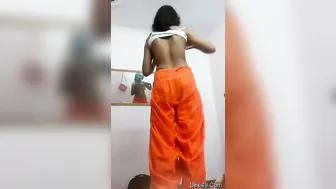 Getting Dressed After Hardcore Fucking Session With Boyfriend