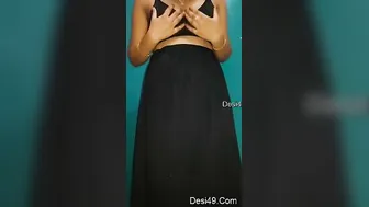 Telugu Babe Showing Off Her Thick Ass And Perky Tits For Me