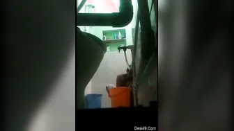 Busty Bhabhi Caught Bathing On Hidden Cam In Her Bathroom