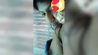 Stunning Babe Revealing Her Breasts During Naughty Video Call