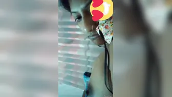 Stunning Babe Revealing Her Breasts During Naughty Video Call
