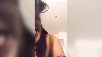 Sexy Nri Babe Flashing Her Tits During Private Video Session