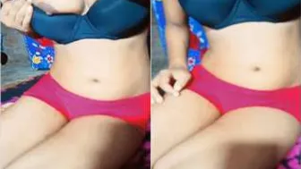 My Delhi GF Flashing Her Tits When Parents Were Away