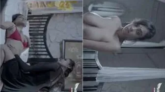 Two Horny Desi GFs Exploring Each Other Behind Doors