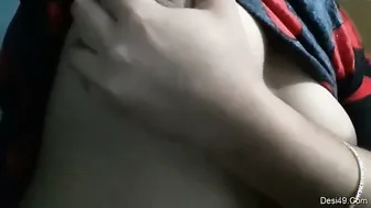 Desi GF Stripping Naked And Showing Off On Video Call