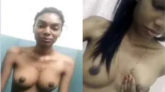 South Indian Babe Exposing Her Tight Pussy And Perky Tits