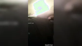 Indian Wife Moaning As Hubby Squeezes Her Soft Tits In Bed