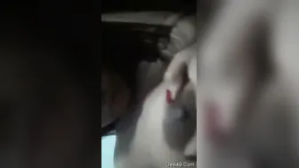 Sexy GF Recording Herself Fingering And Pressing Boobs