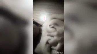 Sexy GF Recording Herself Fingering And Pressing Boobs