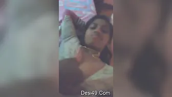 Desi GF Getting Her Tits Pressed Hard By Her Boyfriend