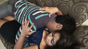 Desi Student Seducing His GF Fucking In Secret Video