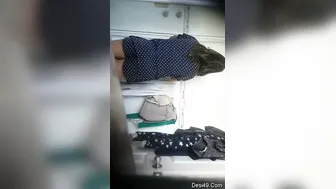 Desi Babe Getting Ready For Her Bath Teasing Before Stripping