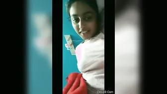 Young Girl Showing Off Her Body Completely Nude On Video Call