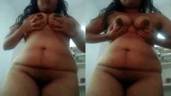 Tamil Babe Undressing Showing Off Her Tits And Tight Pussy