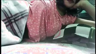 Sexy GF Flashing Her Tits During Video Call Session