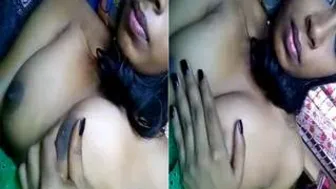 Cute Mallu Girl Revealing Her Natural Boobs In Private