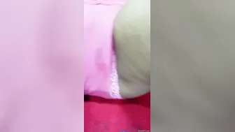 Newlywed Wife Exposing Her Soaking Wet Pussy To Her Husband