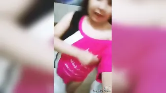Hot Desi Girl Flaunting Her Massive Tits For The Camera