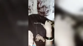 Village Bhabhi Getting Her Tits Squeezed Hard By Hubby At Home