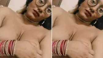 Hot Babe From Abroad Playing With Her Tits And Dripping Pussy