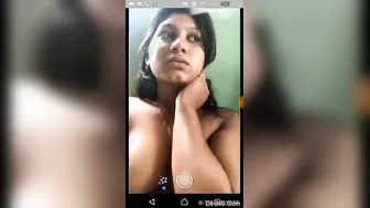 Shy Desi GF Flashing Boobs During Our Video Chat
