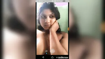 Shy Desi GF Flashing Boobs During Our Video Chat