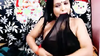 Horny Married Bhabhi Showing Off Her Tits On Private Stream