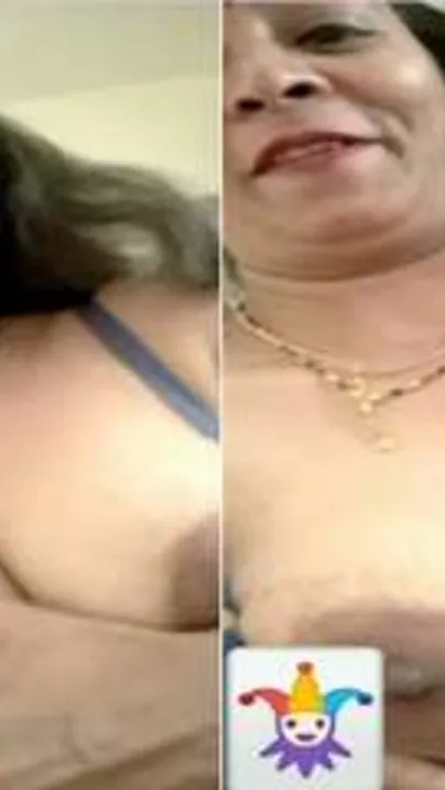 Super Horny Married Bhabhi Flashing Tits During Video Call