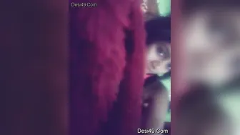 Pretty GF Getting Naked Showing Her Pussy And Bare Tits